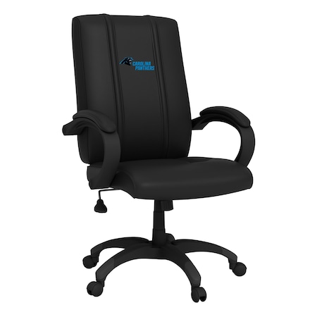Dreamseat Office Chair 1000 with Carolina Panthers Secondary Logo XZOC1000-PSNFL20021